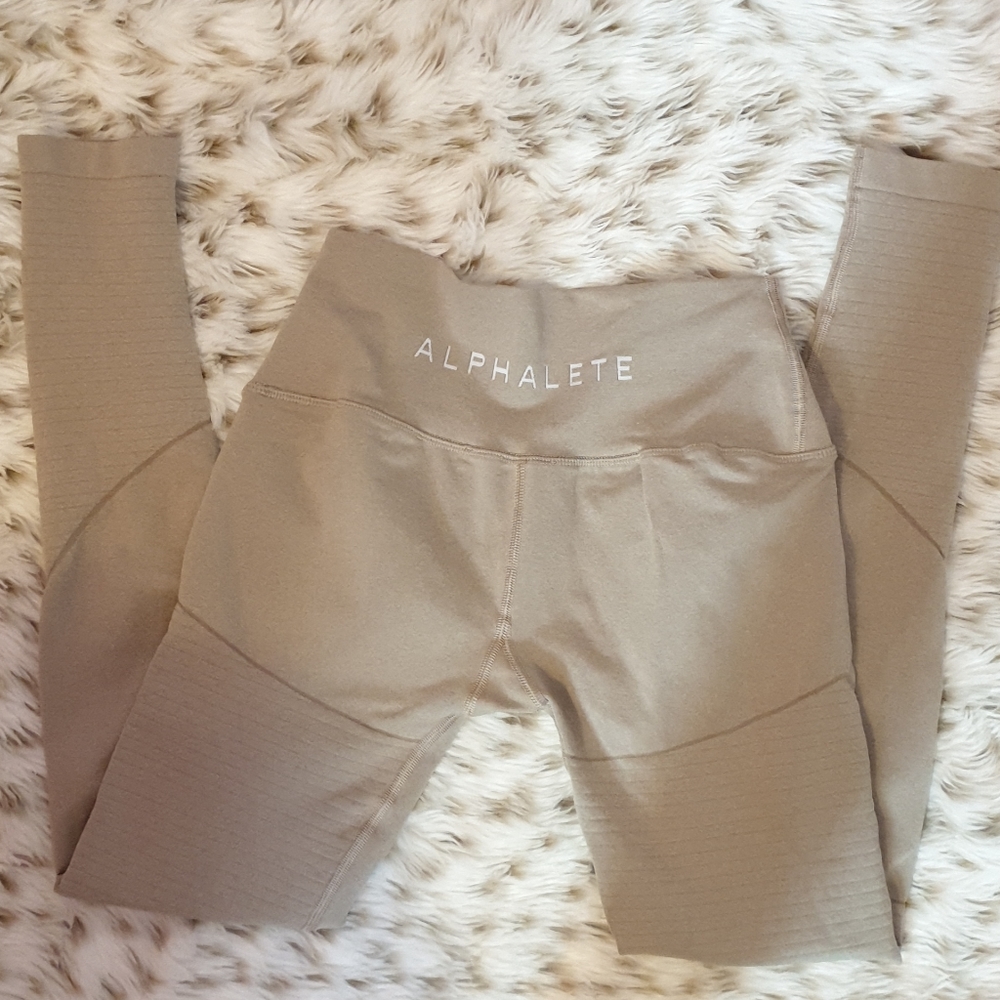 Tan Alphalete Legging